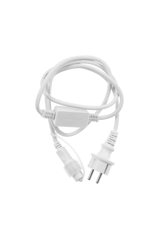 POWER CABLE WITH FLASH FOR EXTENSIBLE STRING LIGHT 3M WHITE - 2
