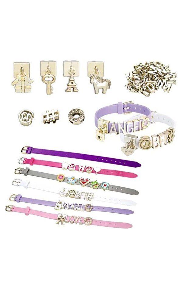 Creative Bracelet Message Set, 6 Bracelets - 1
