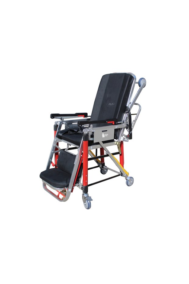 Chair Stretcher - Automatic Loading (Black)