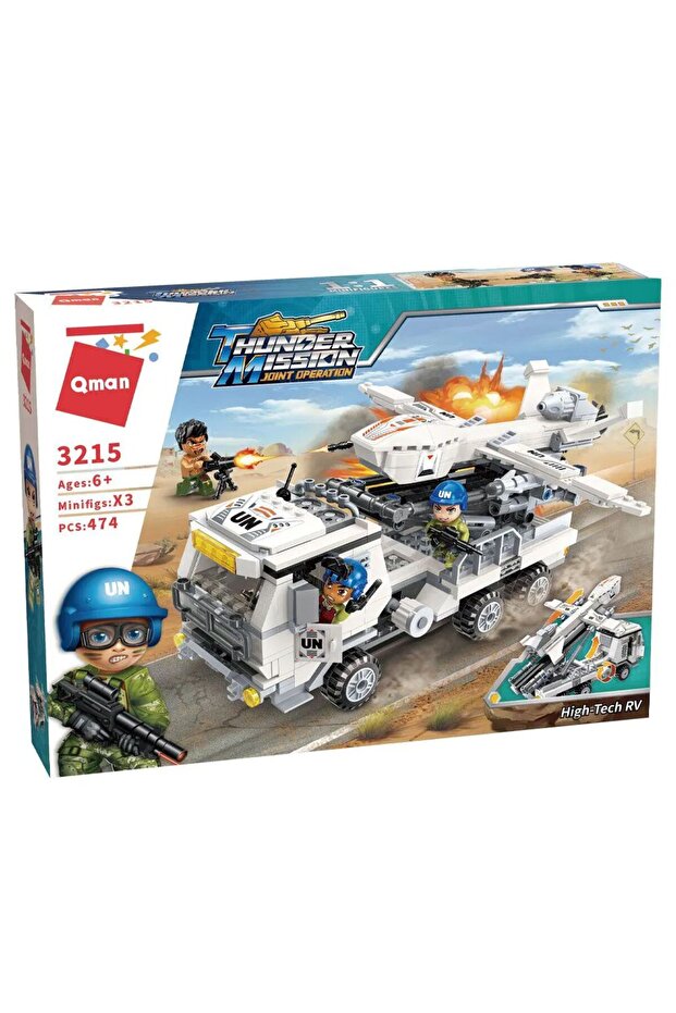 Set de constructie High Tech RV 474 piese - 2