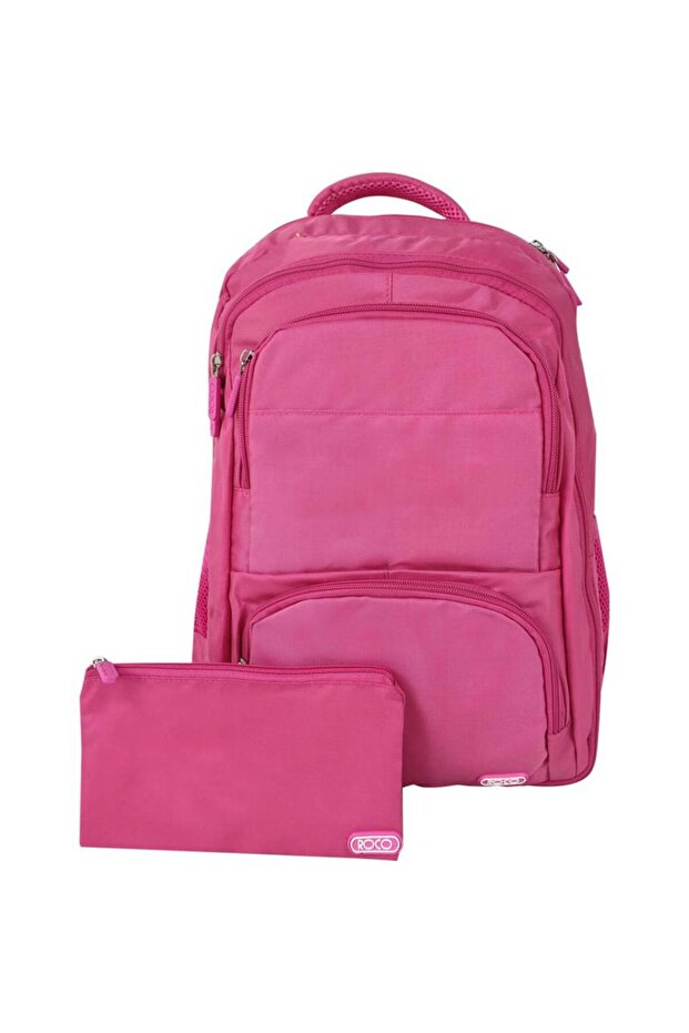 Basic Classic Backpack with Accessory - 2