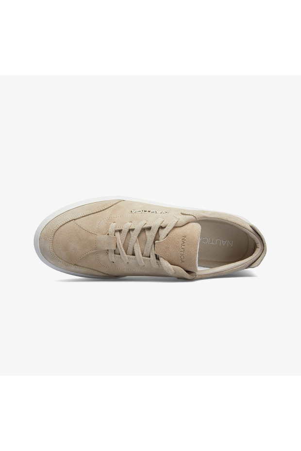 Kadın Bej Sneaker - 4