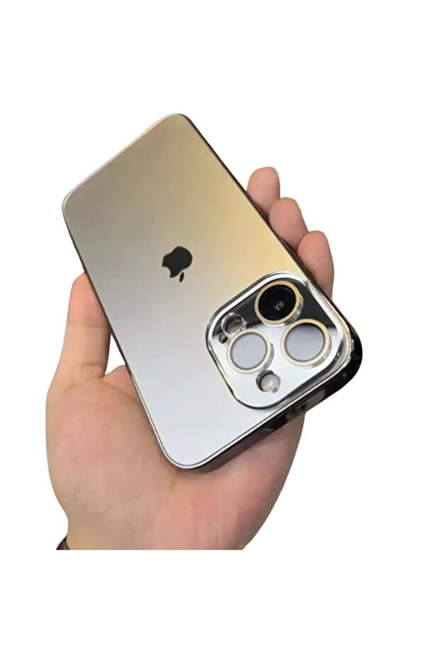 iPhone 14 Pro Max Case - Silver Polyurethane - 7