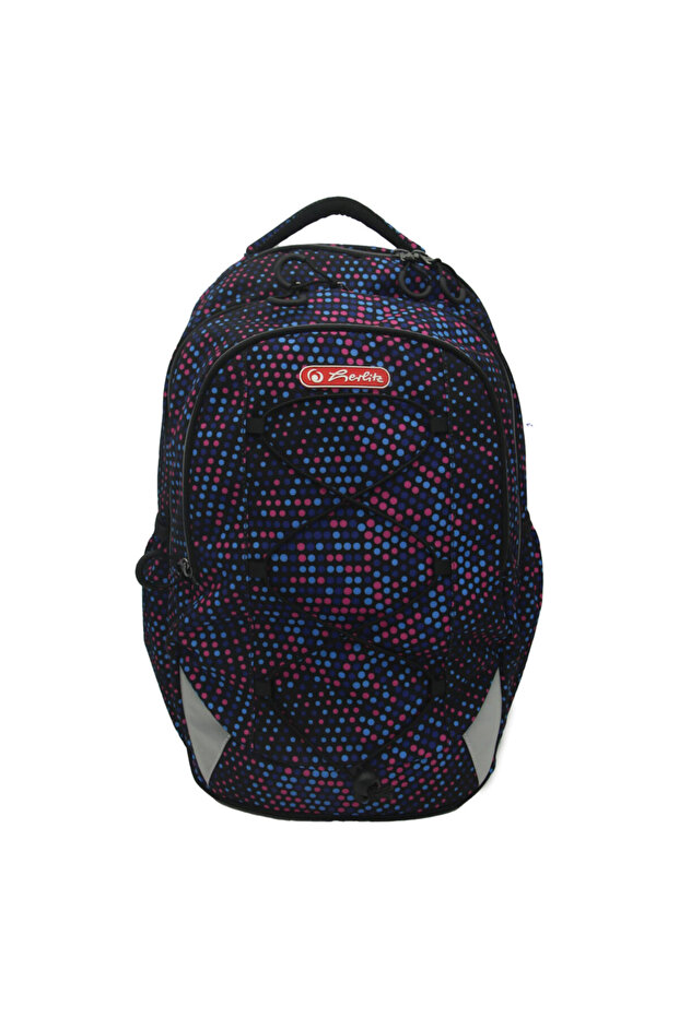 Strings Pro Backpack, Ergonomic, Spacious, Water Resistant, Recycled Polyester, Dots - 1