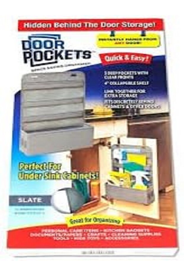 منظم موفر للمساحة يعلق على اي باب خلف الباب من موهاك - 1