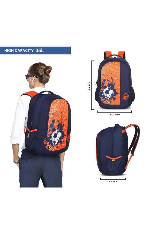 STRIKE 02 SCHOOL BACKPACK RED - 5