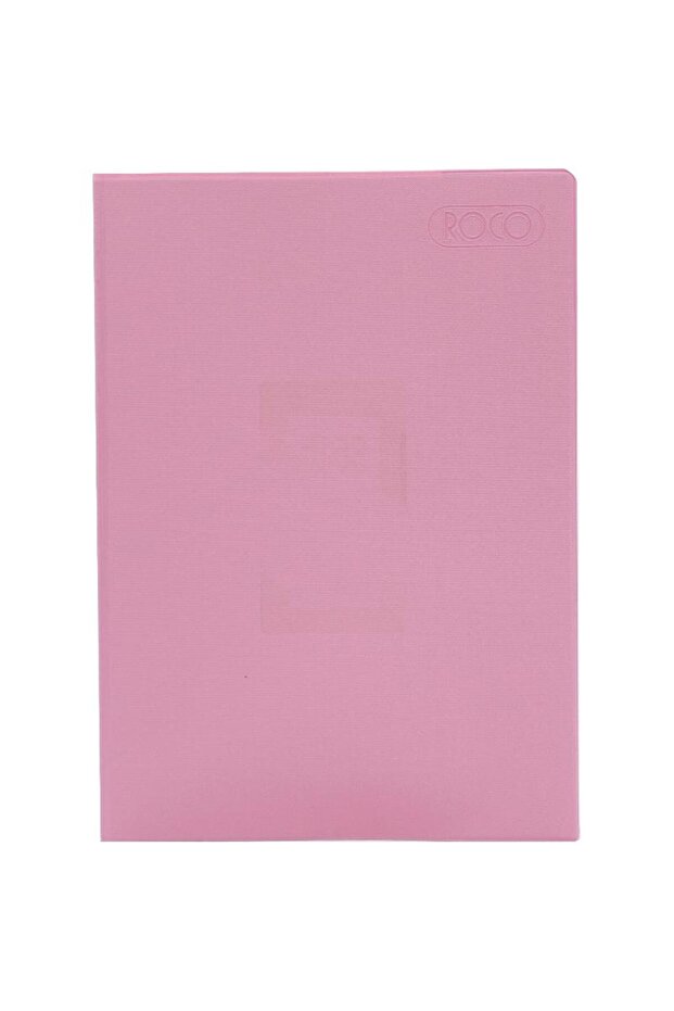 دفتر ملاحظات B5100 مسطر باللون الوردي - 1