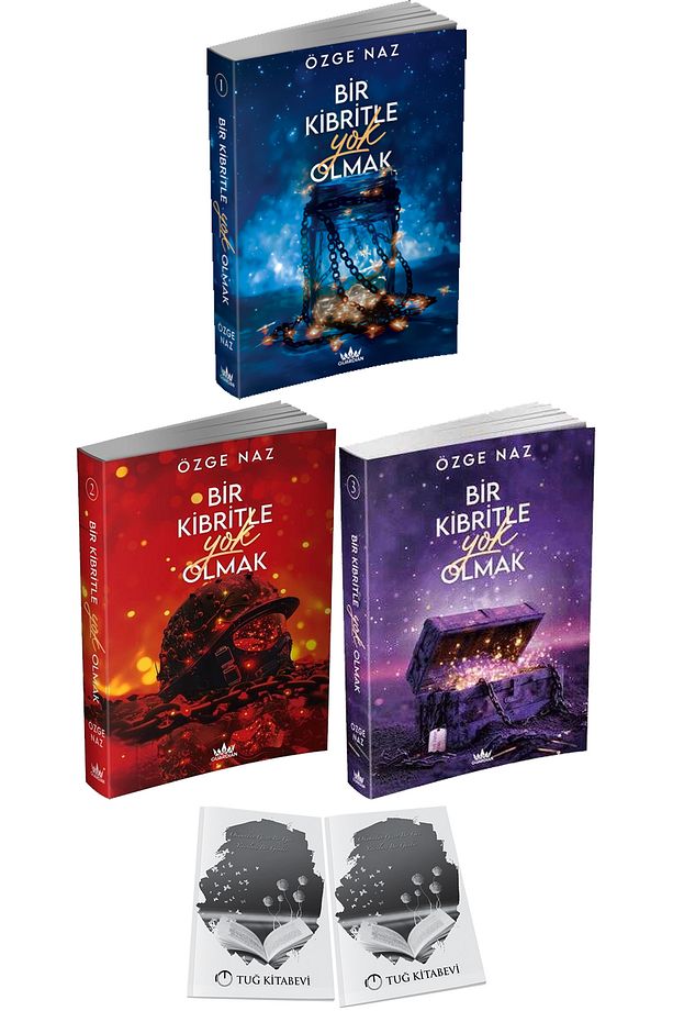 Bir Kibritle Yok Olmak 1, Bir Kibritle Yok Olmak 2 ve Bir Kibritle Yok Olmak 3 Karton Kapak - 1