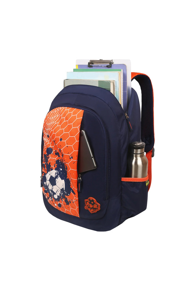 STRIKE 02 SCHOOL BACKPACK RED - 1