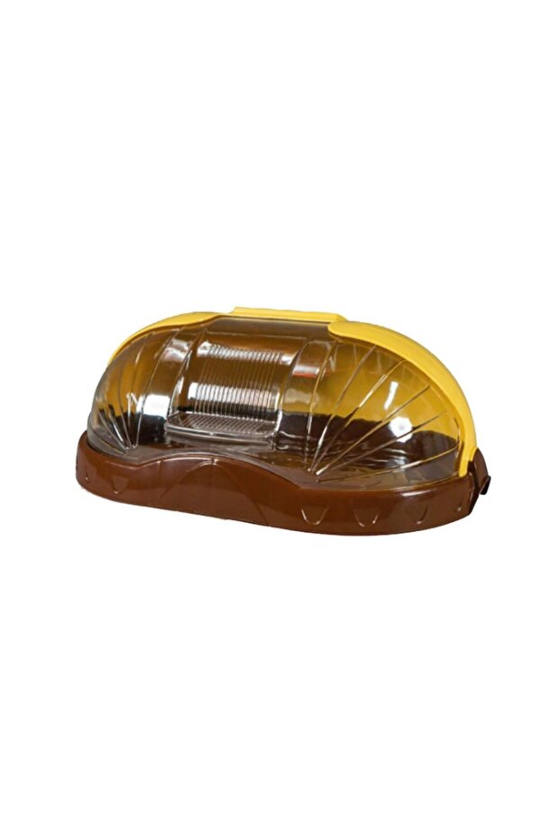 Bread Box, Plastic, Brown - 3