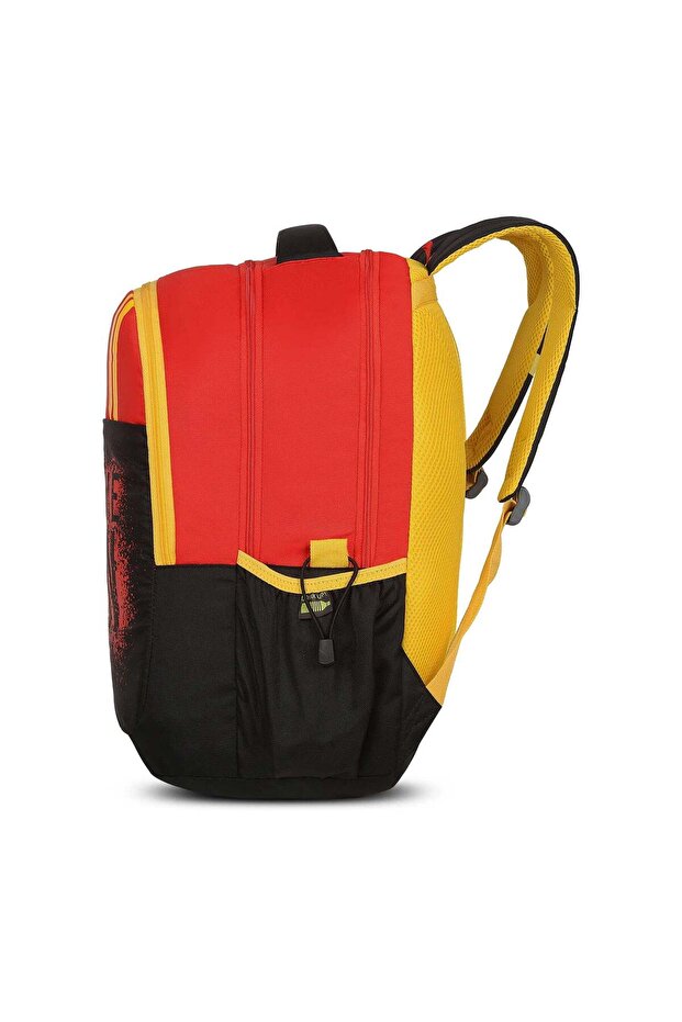 حقيبة ظهر مدرسية CHASE 02 باللون الأحمر - 5