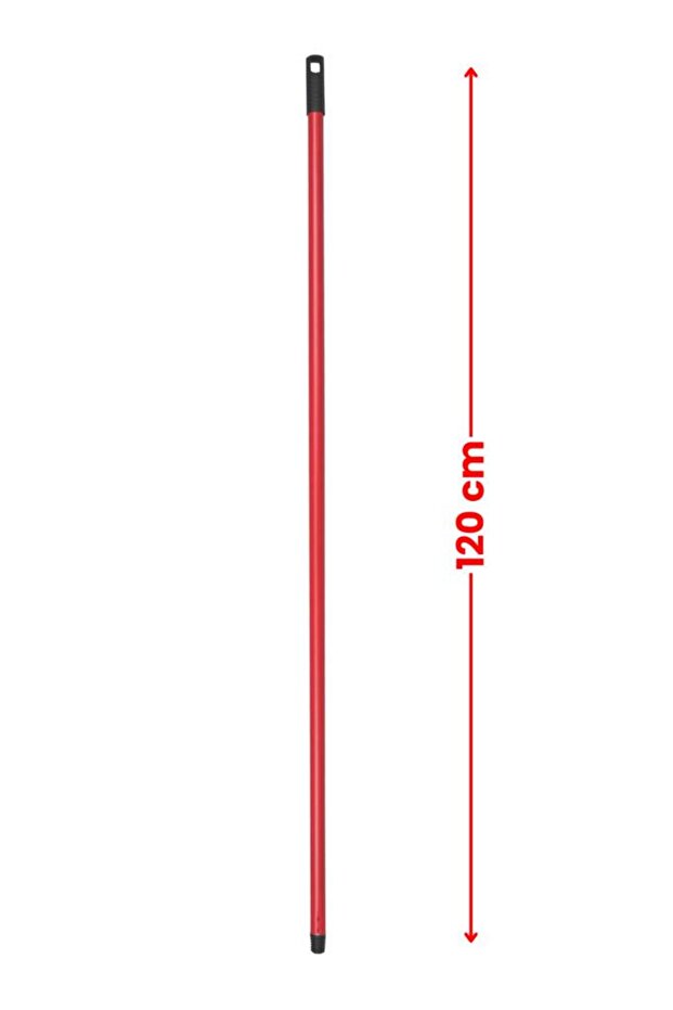 Standart Mop Temizlik Kovalarıyla Uyumlu Sap ve Paspas Seti, 120cm Vidalı Metal Sap + 2 Adet Paspas - 3