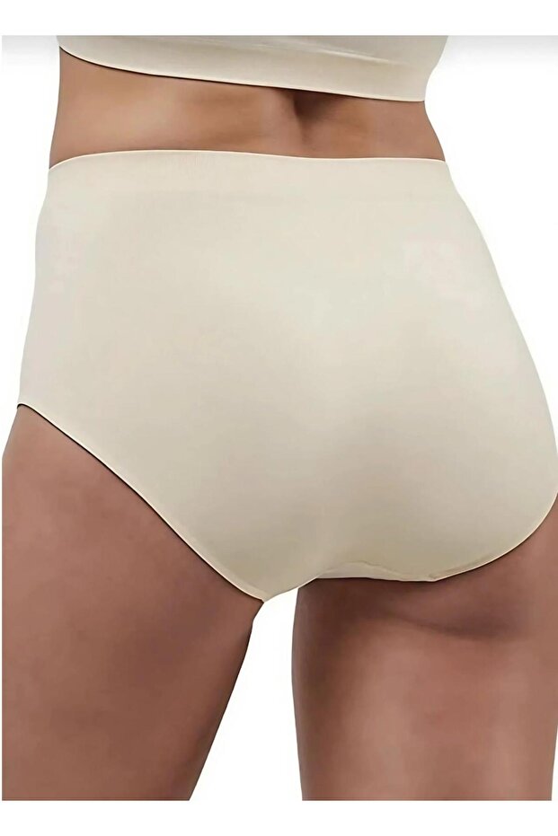 A-01 High Waist, Elastic Waistband Recovery 3D Slip Flexible Soft Panties