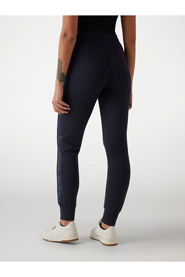 Yan Logo Şeritli Jogger Pantolon V2YB18K7UW2 - 3