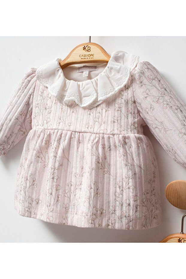 Baby Floral Patterned Double Set - 2