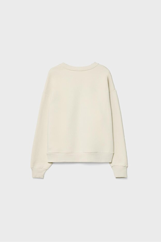Nakışlı sweatshirt - 7