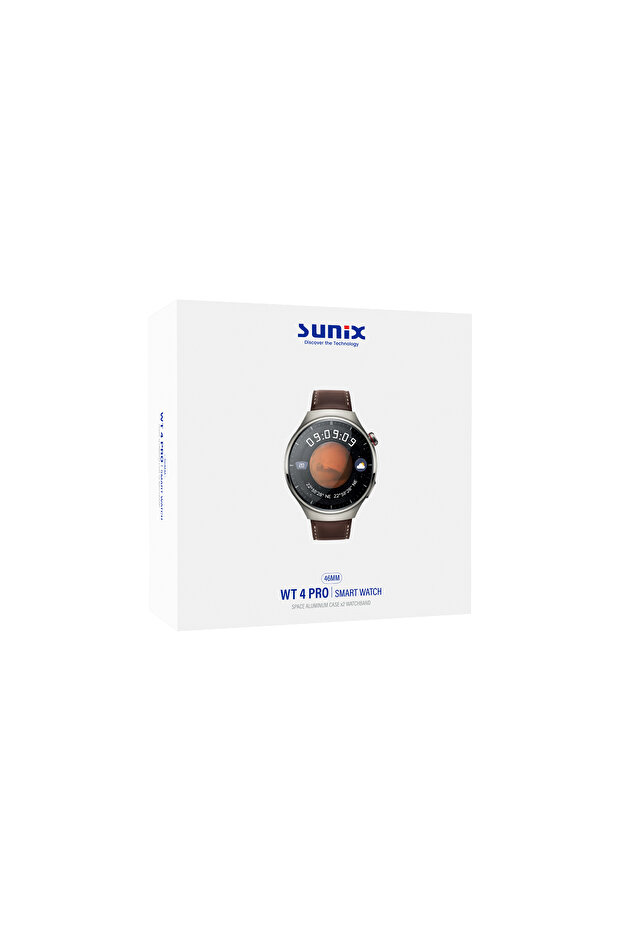 WT 4 Pro Akıllı Saat - Brown 4 kordon'lu - 4