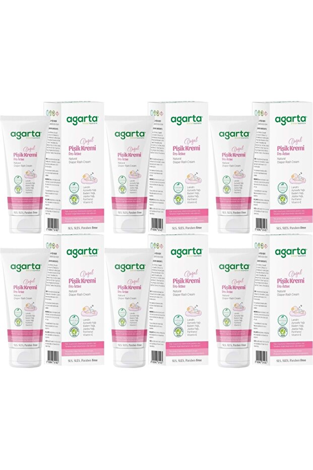 Natural Diaper Rash Cream 100ml (Set of 6)