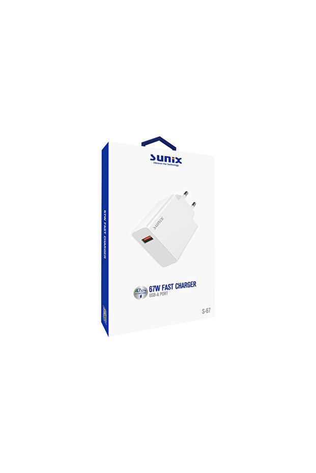 S67 TYPE-C SET ŞARJ WHİTE - 3