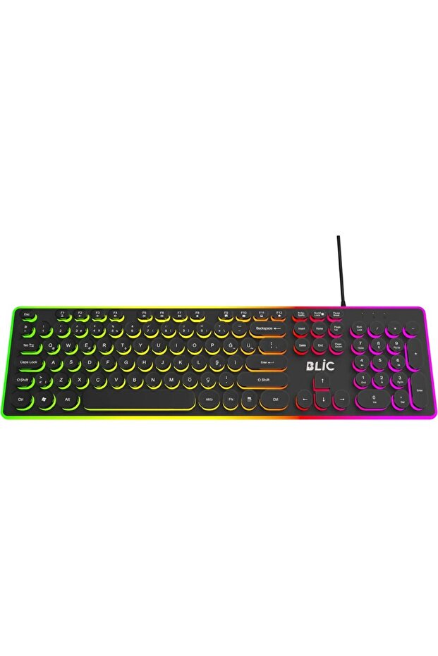 Bkb8 Rgb Gaming Kablolu Klavye Mouse - 1