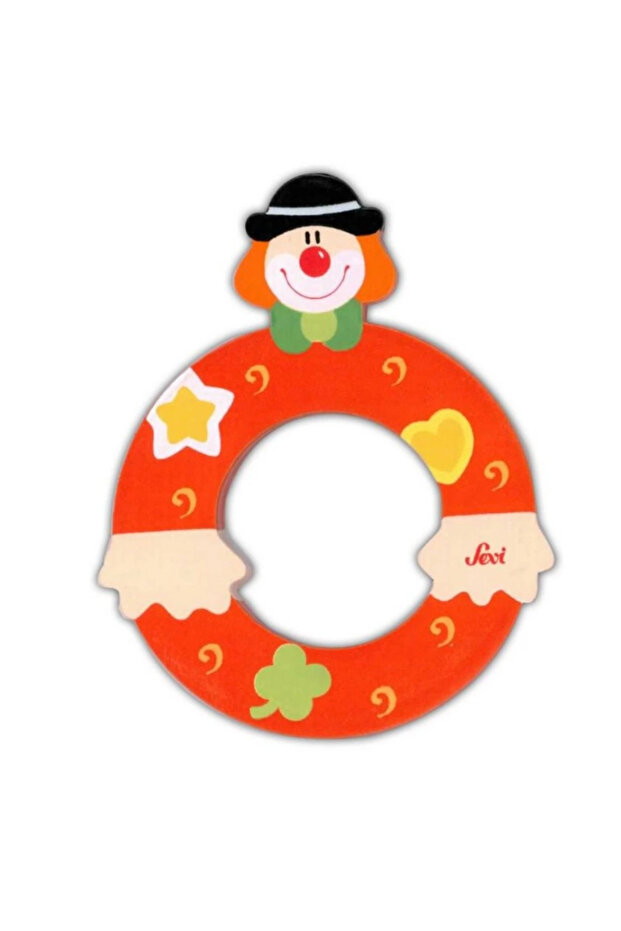 Clown Wooden Letter O
