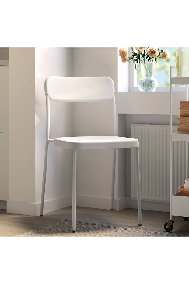 plastik sandalye, beyaz - 2