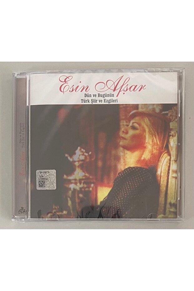 Esin Afşar Turkish Poetry and Melodies of Yesterday and Today Cd (Zero Period Printing Cd in Gelatin)