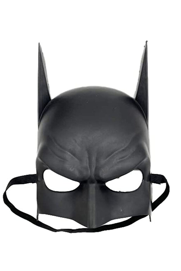 Black Color Children's Mask with Elastic Back a Quality 20X14 cm
