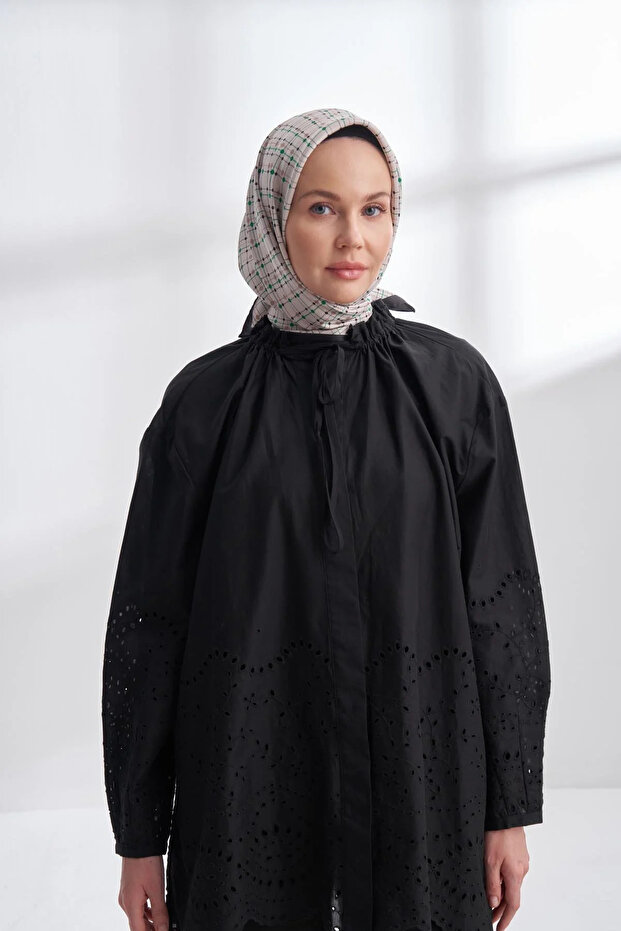 Orbis Pattern Twi̇ll Silk Scarf - 4306-930 - 1