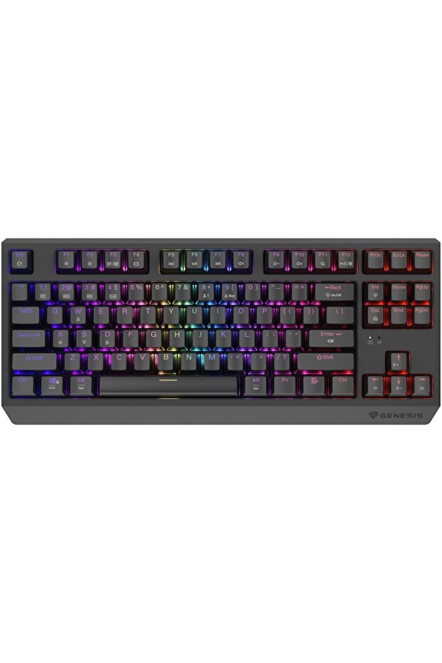 Wireless Gaming Keyboard THOR 230, Red OUTEMU Switch, Hot Swap, Bluetooth Keyboard Format TK - 2