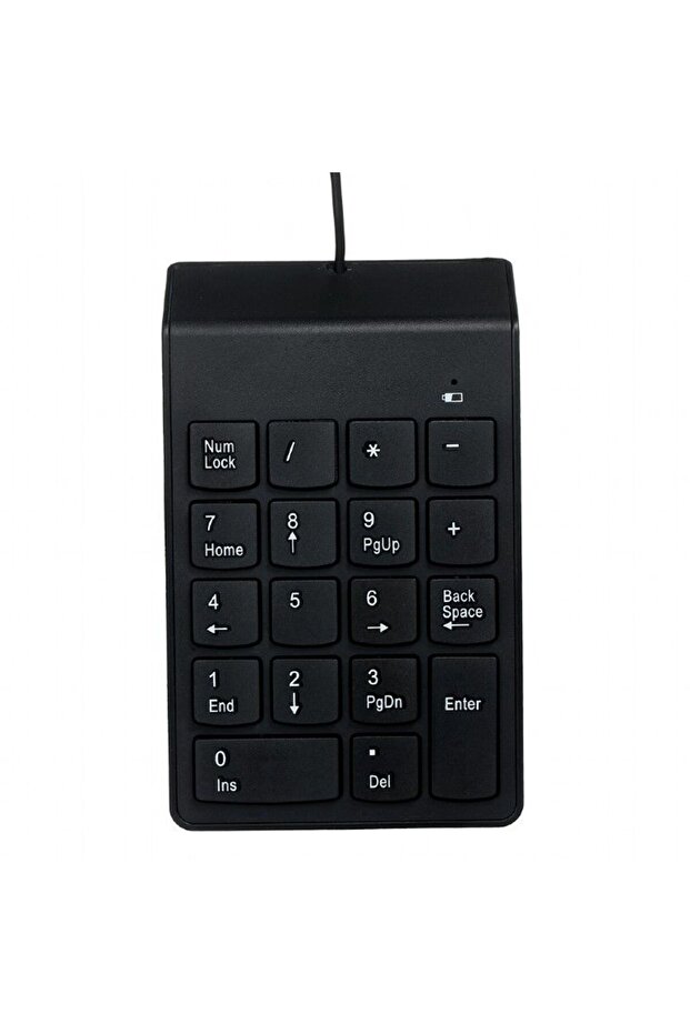 Numeric Keyboard, Gembird, KPD-U-03, Black - 4