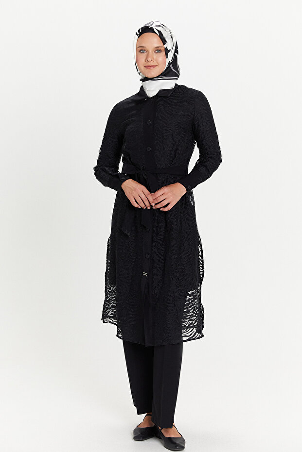 Zebra Desenli Twinset - 3