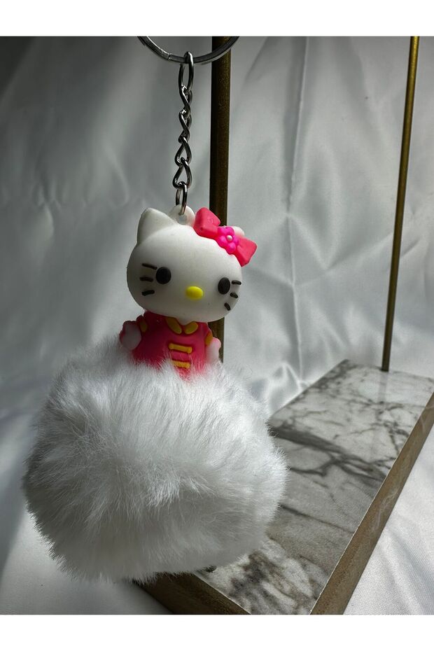 Kitty Plush Keychain - 1
