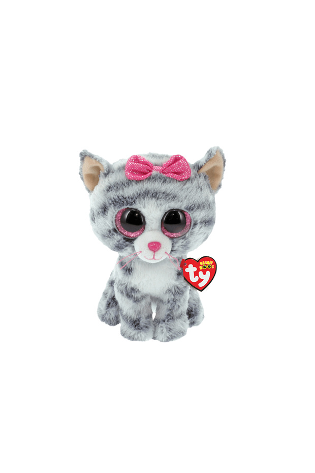Kiki - Gray Cat Reg Plush Toy
