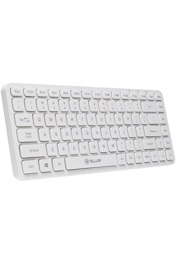 Wireless Keyboard, Mini, White - 3