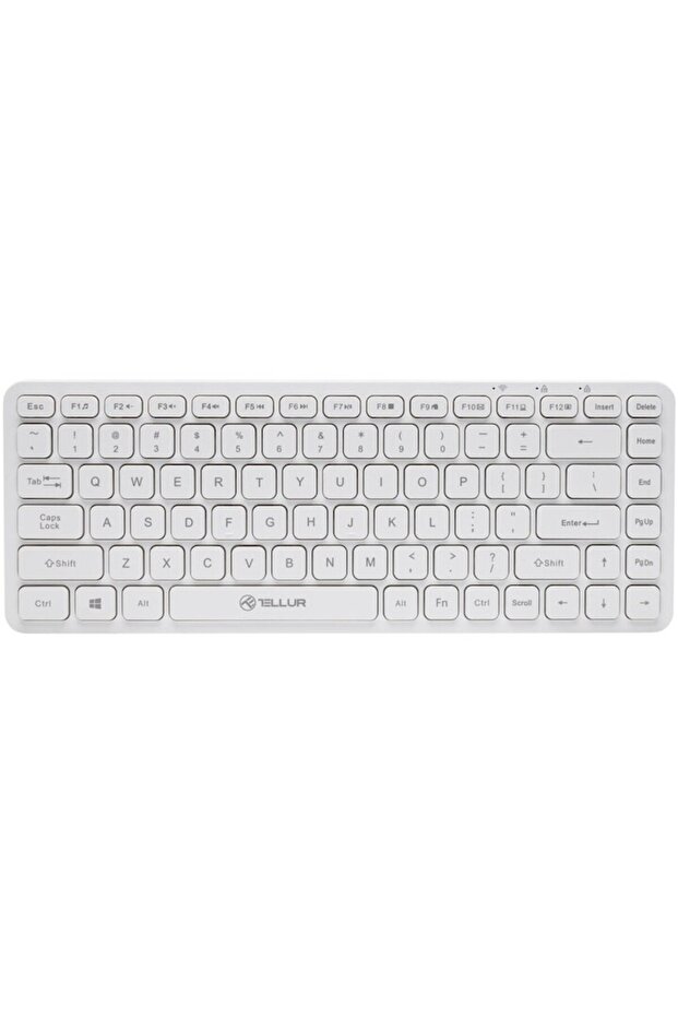 Wireless Keyboard, Mini, White - 2