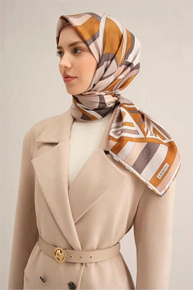 Twill Silk Scarf 2025 Summer Season 9336D01-83
