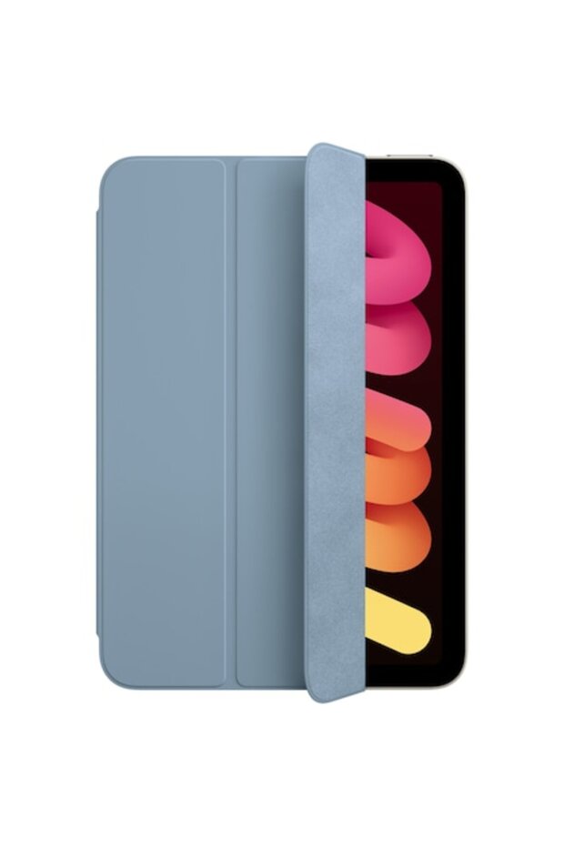 Smart Folio Protective Case for iPad Mini (A17 Pro), Denim