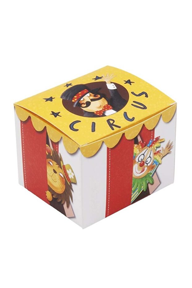 Circus Characters Party Mask Set, - 3