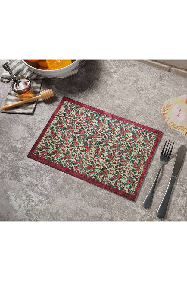 Water Resistant Polyester Patterned Rectangular Supla - 3