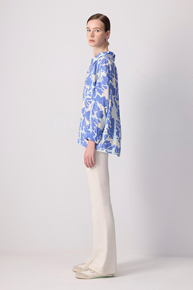 قميص فيسكوز منقوش - 3