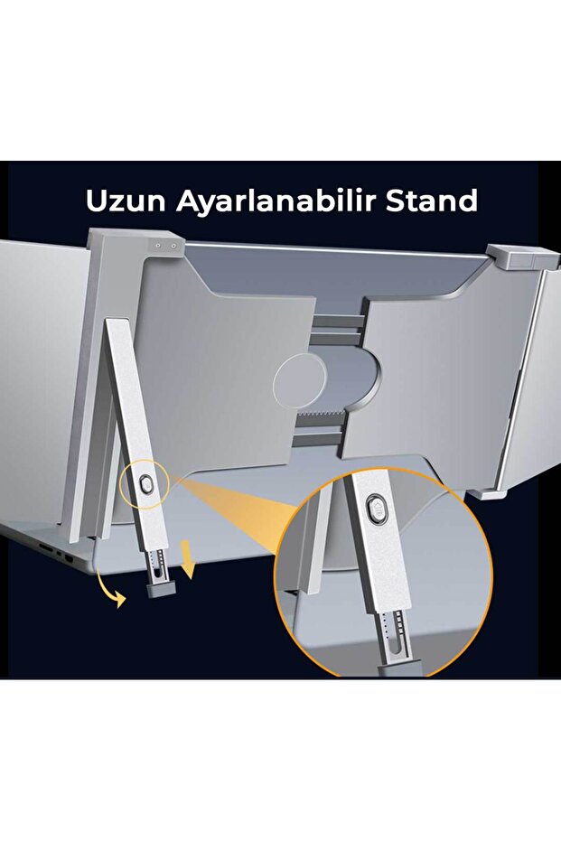 14" Tekli Taşınabilir Monitör Çoklu Ekran Fhd Notebook Monitör - 5