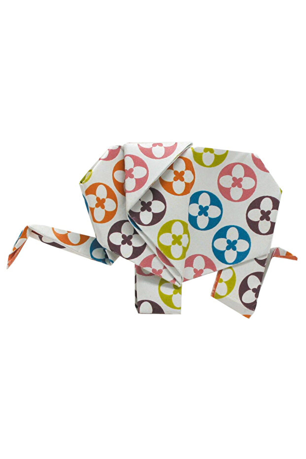 Origami elephants, - 2