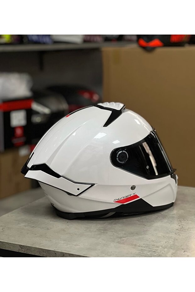 Helmets Thunder 4 Sv solid kask (şeffaf vizörlü) - 4