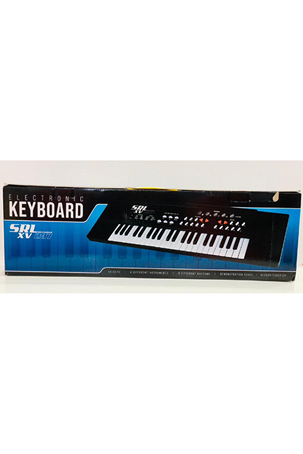 Electronic Keyboard with Microphone & USB - 2