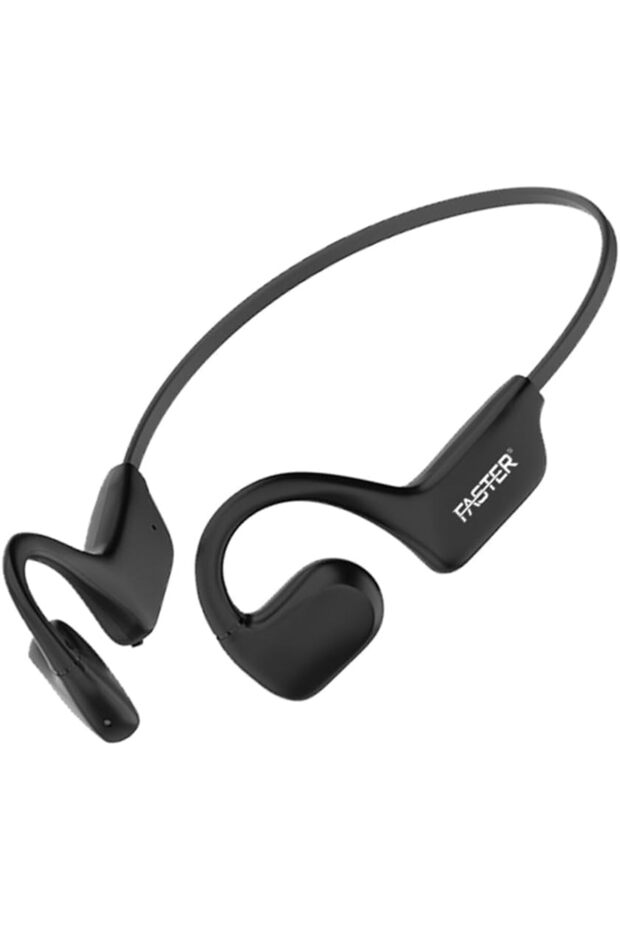 AS20 Open-Ear Bluetooth Headphones, Wireless Earbuds with Mic