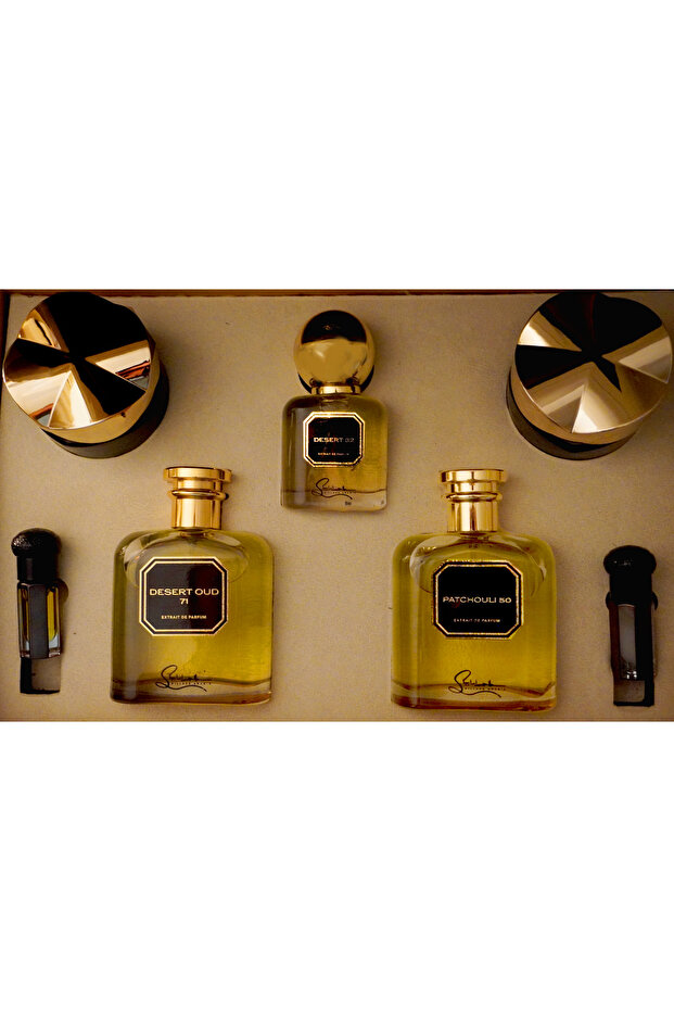 Luxury oriental perfume collection