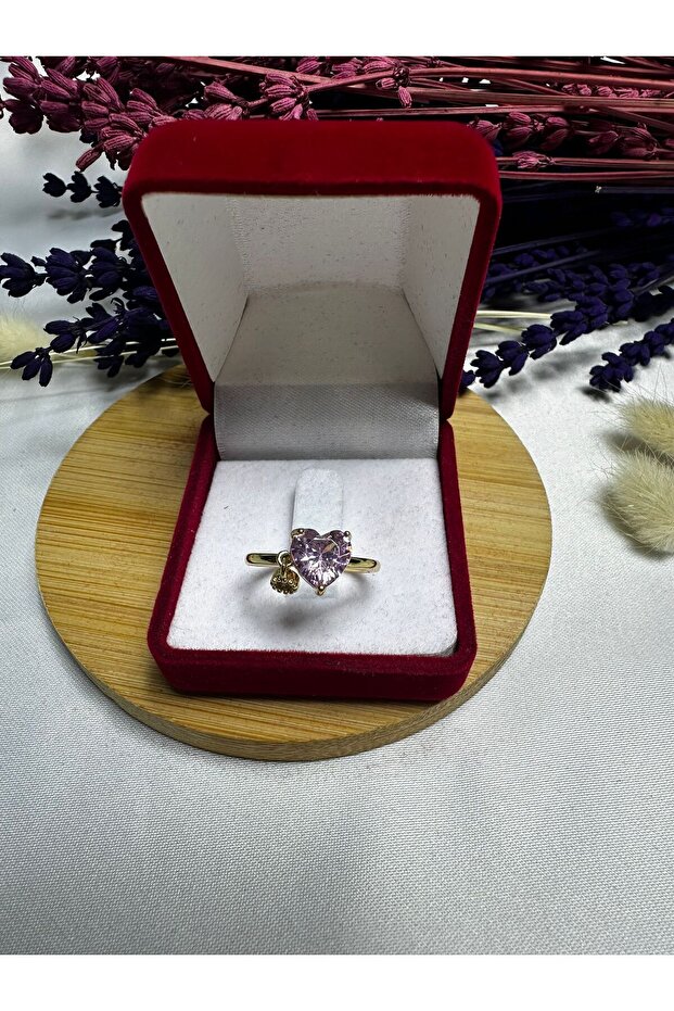 خاتم الأميرة بحجر الزركون قابل للتعديل - 1