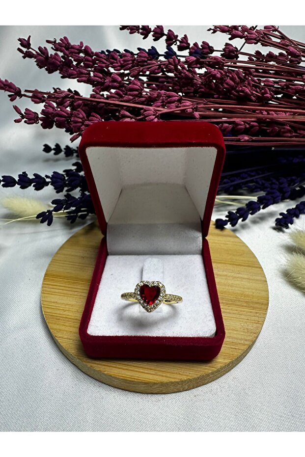 خاتم الأميرة بحجر الزركون قابل للتعديل - 1