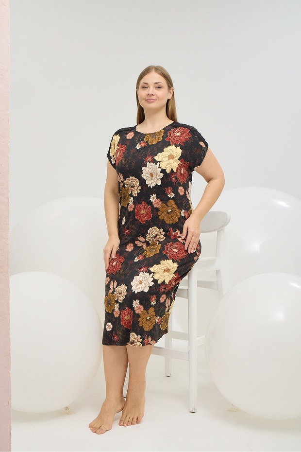 16755 KADIN BIG SIZE GECELİK - 1